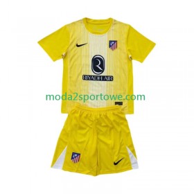 Koszulka Atlético Madryt Bramkarska Dziecięcy Domowe Stroje Piłkarskie 2025/26 Krótki Rękaw